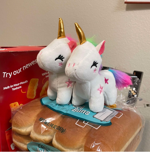 plush unicorns